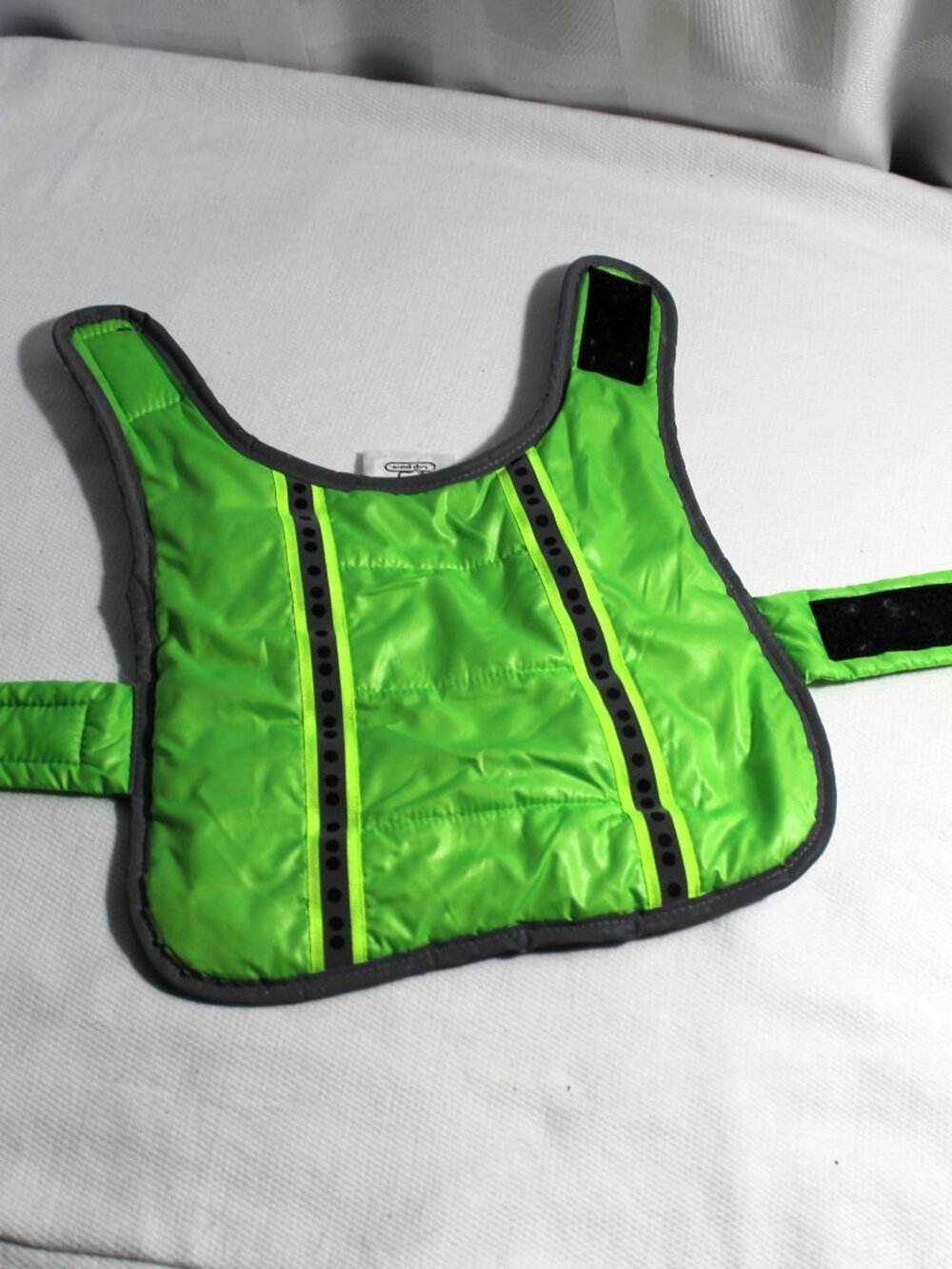 Reflective Green Coat for Small Dog
